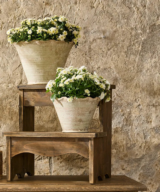 Small Wavy Planter Pot - French Country Collections