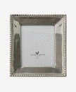 Beaded Nickel Photoframe 3 x 4.25
