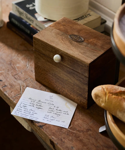 Porto Recipe Box by French Country Collections