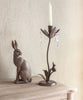 Rabbit and Crystal Candle Holder-2 Sizes Available