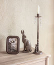 Rabbit and Crystal Candle Holder-2 Sizes Available
