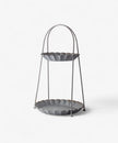 Fluted 2 Tier Sweets Tray