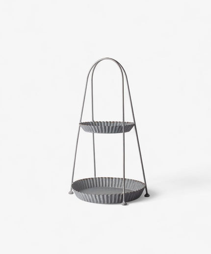 Ripple Mini 2 Tier Sweets Tray