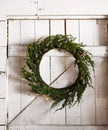 Cedar & Pinecone Wreath with Lights by French Country Collections