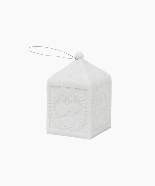 Lantern with Baubles Light Up