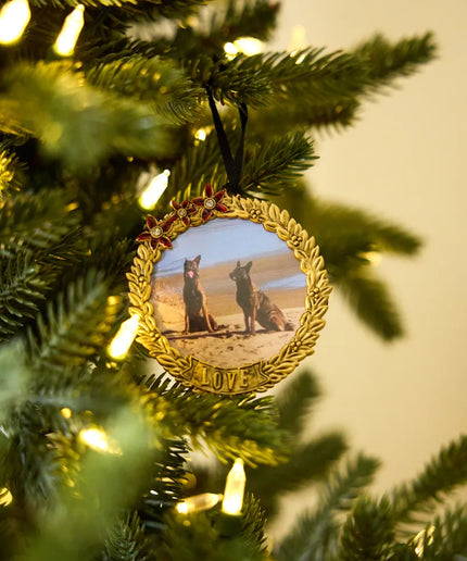 Hanging Round Frame - Love