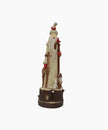 Tall Santa with Forest Animals on Tree Stump - French Country Collections