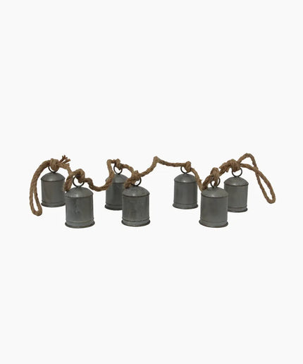 Cow Bells on a Rope bunch of 7