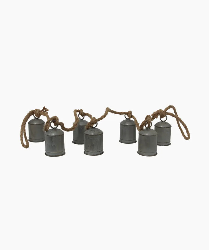 Cow Bells on a Rope bunch of 7