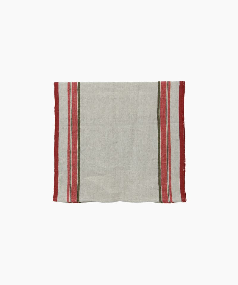 Green Selvedge Edge Table Runner
