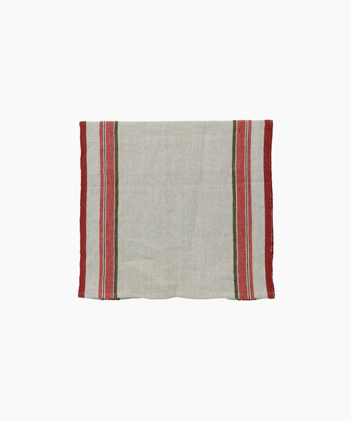 Green Selvedge Edge Table Runner