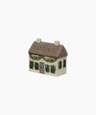 Christmas Tea Light Cottage with Swag by French Country Collections