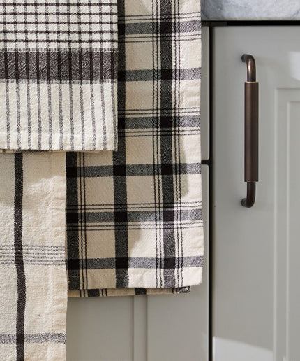 Larder Check Teatowel