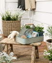 Garden Tool Crate -Antique Blue