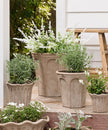 Terra Arc Planter Large - sculpted archway panel detail - French Country Collections