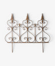 Ornamental Iron Garden Border-Short