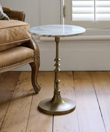 Sutton Side Table-French Country