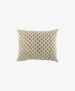 Flower Handblock Velvet Cushion Cover