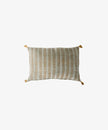 Leaf Handblock Velvet Cushion Cover