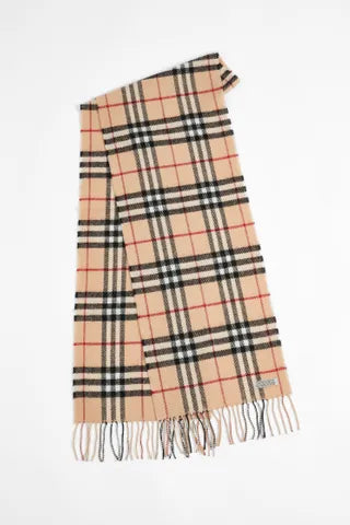 Fawn Tartan Scarf