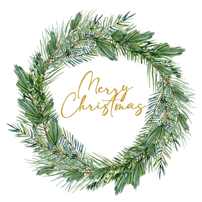 Paper + Design Luncheon Napkins - Joyful Wreath