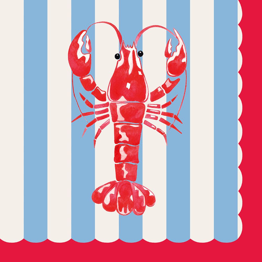 Paper + Design Luncheon Napkins - Crayfish Tide