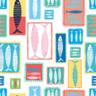 Paper + Design Luncheon Napkins - Retro Fish