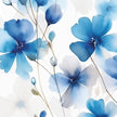 Paper + Design Cocktail Napkins - Everbloom Blue