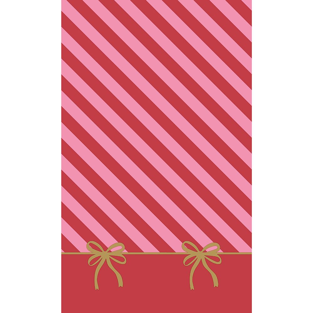 Paper + Design Christmas Tablecover - Merry Stripes