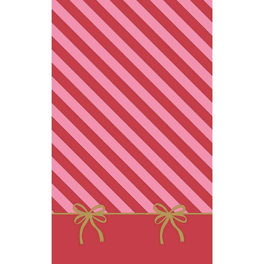 Paper + Design Christmas Tablecover - Merry Stripes