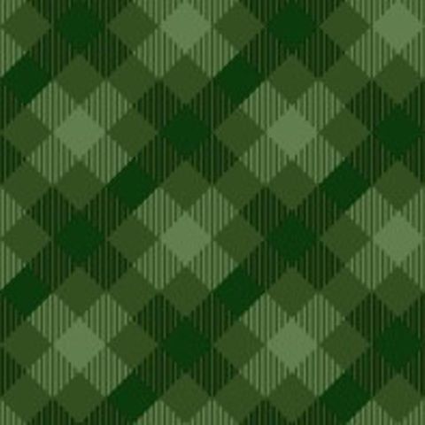 Cocktail Napkins-Tartan Green