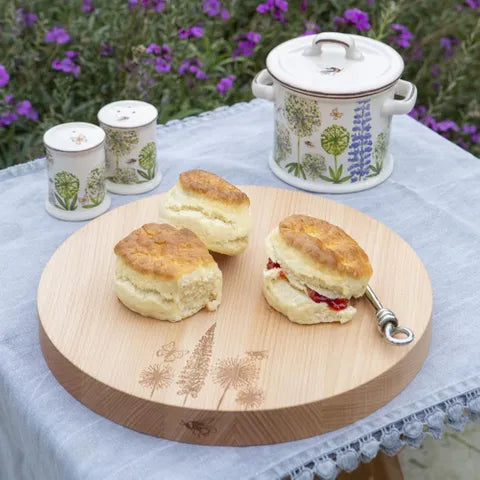 Cottage Garden Bee Serving Block