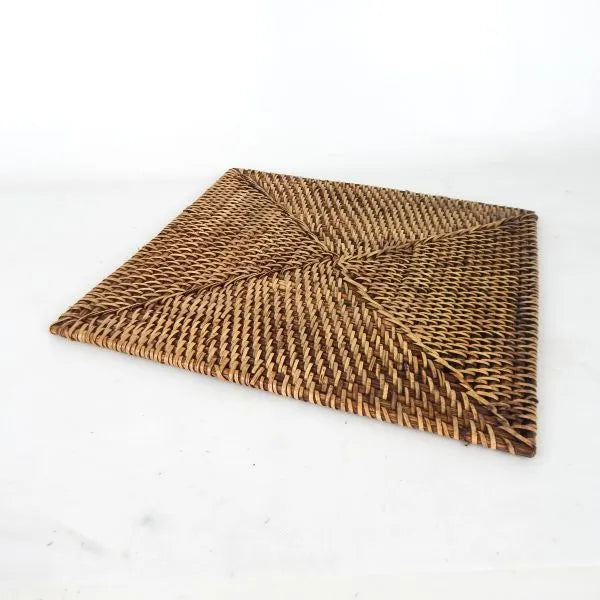 Lombok Placemat Square Natural Brown by Voodoo