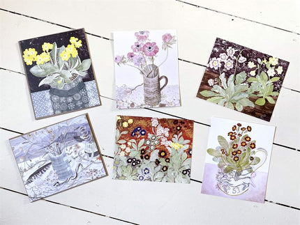 Angie Lewin - 6 Postcards