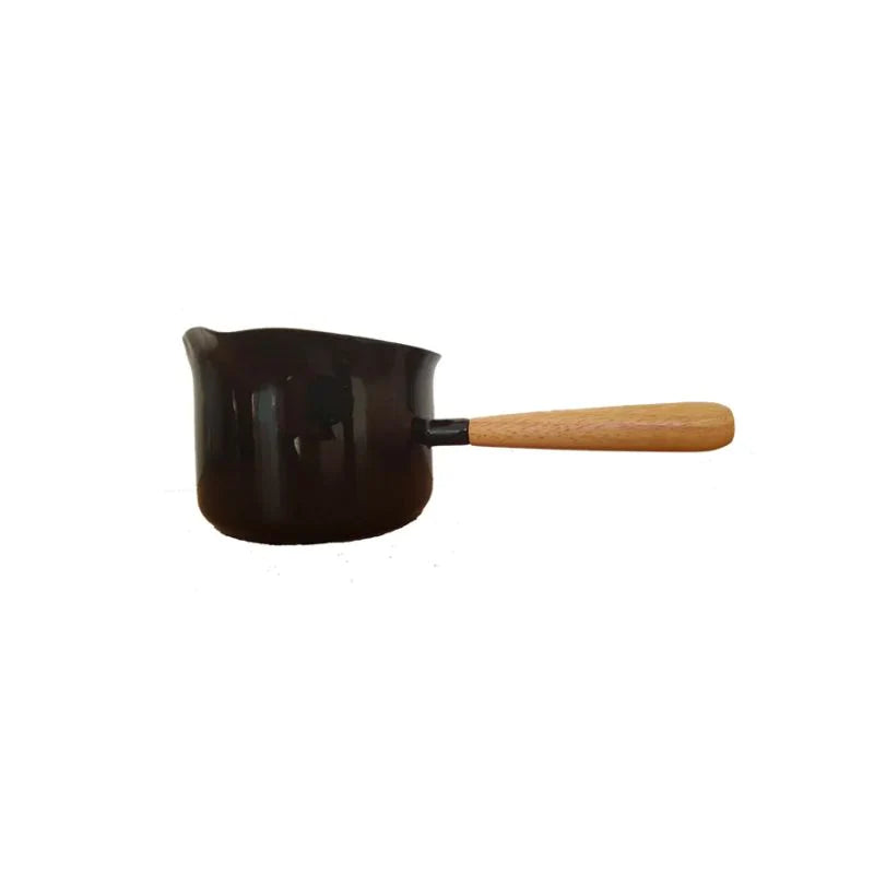 Falcon Enamel Gravy Pot - Black