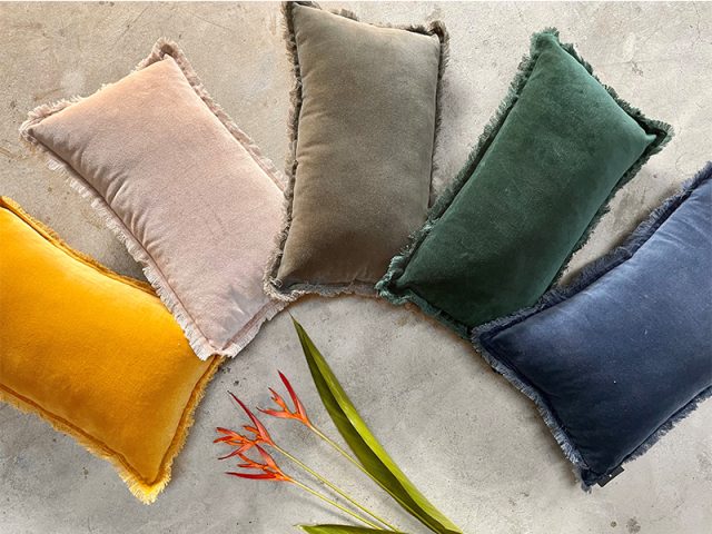 Vivaraise Fara Stonewash Cushion