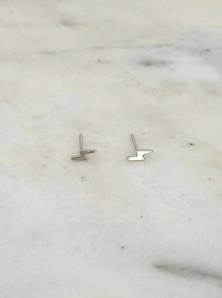 Ruby Tuesday Flash Studs - Sterling Silver