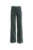 Peggy Paris Long Pants Forest Green Velvet - Olga de Polga