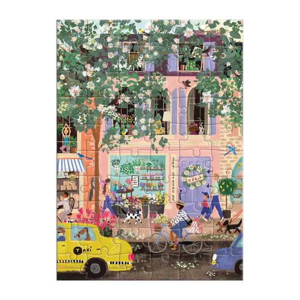 Greeting Card Puzzle - Spring Street