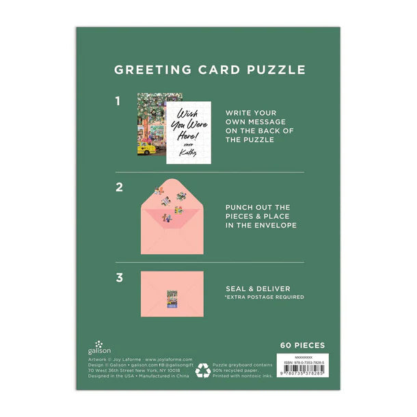 Greeting Card Puzzle - Spring Street