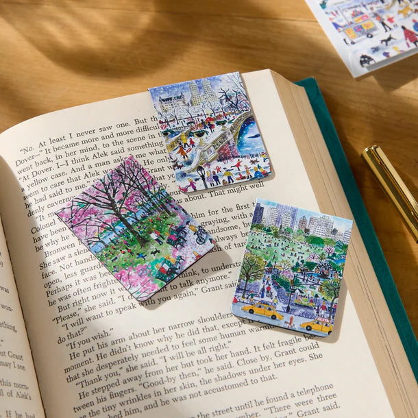 Magnetic Bookmark Set - A Walk in the Park