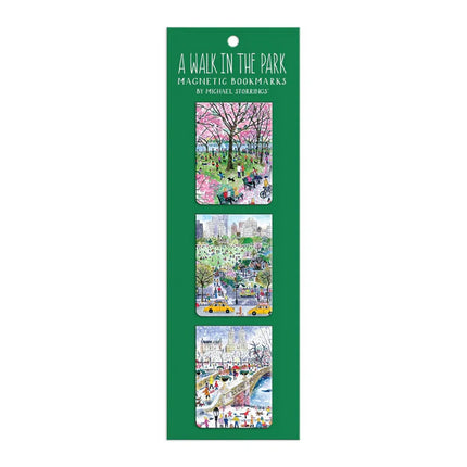 Magnetic Bookmark Set - A Walk in the Park