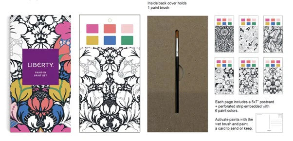 Liberty Paint-in Print Set