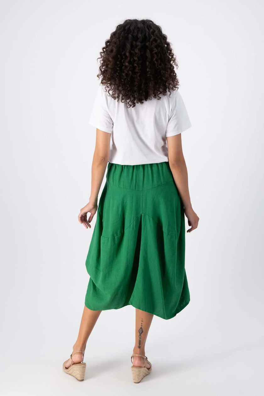 Emerald Green Milwaukee Fiesta Skirt - Olga De Polga