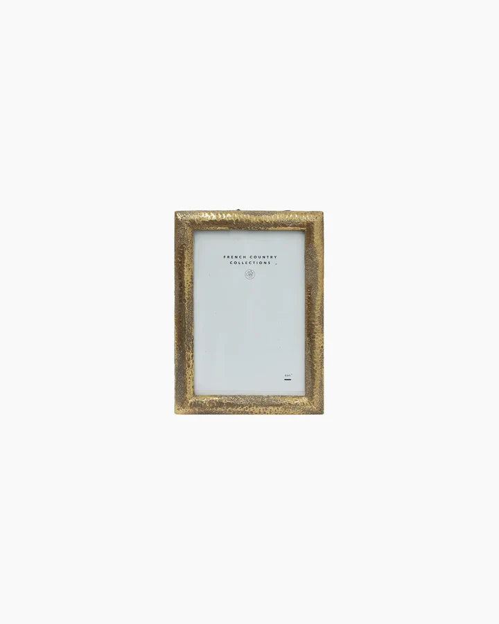 Hammered Gold Photo Frame 4 x 6cm by French Country Collections