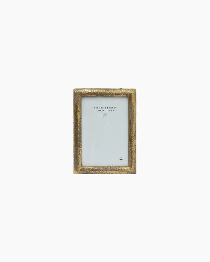 Hammered Gold Photo Frame 4 x 6cm by French Country Collections