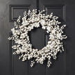 White Pearly Berry Wreath