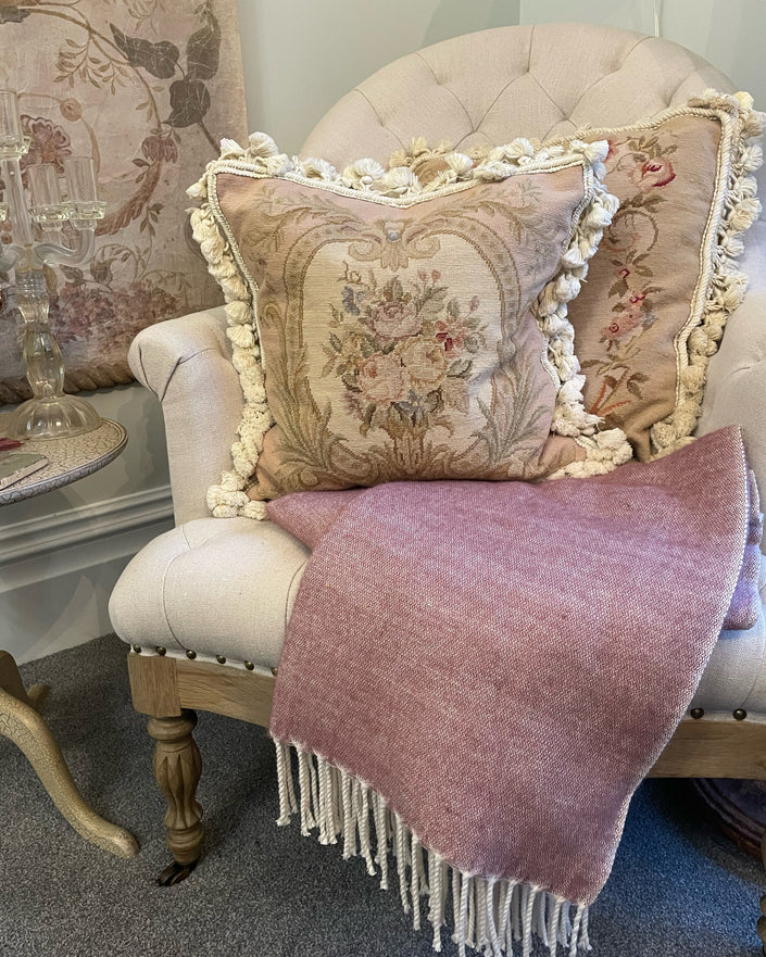 Salisbury & Mirfin Throw - Pink Quartz Throw