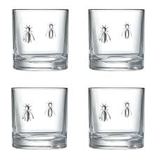 La Rochere Bee Whisky Glasses Box Set of 4