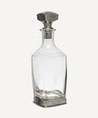 Square Glass Decanter with Pewter Stopper by French Country Collections